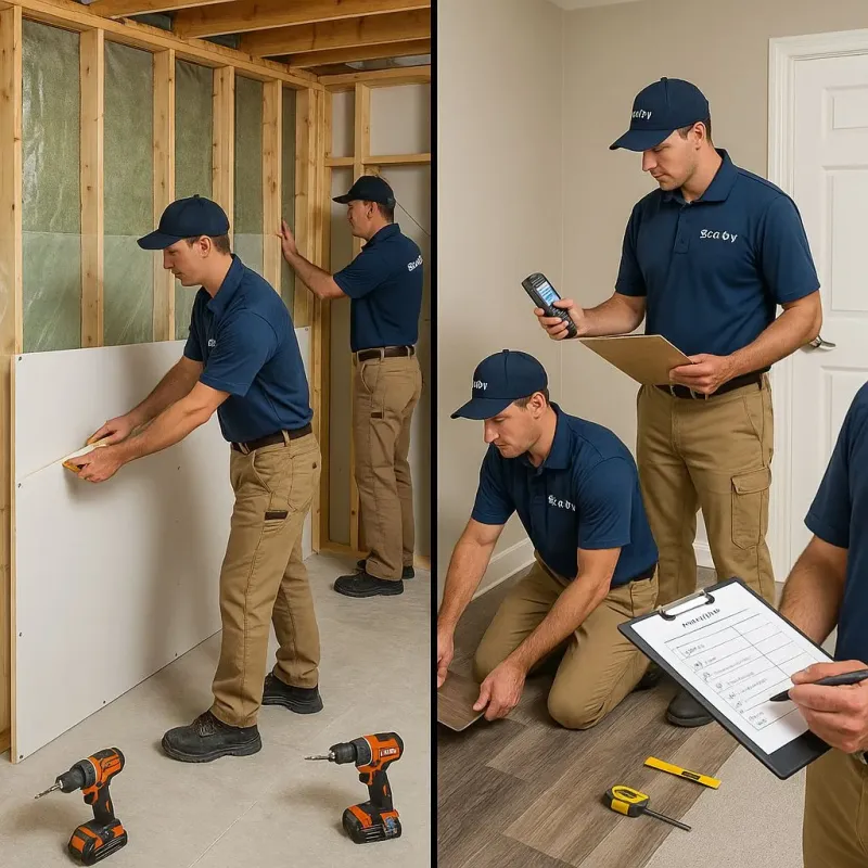 Repairs and Reconstruction process in Johnston County, OK